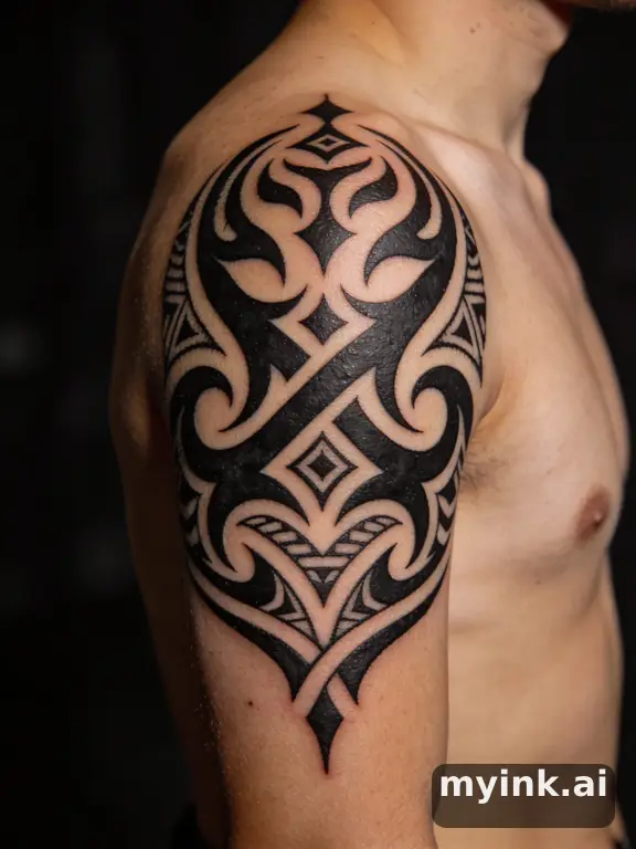 Tribal Tattoo Design reference image