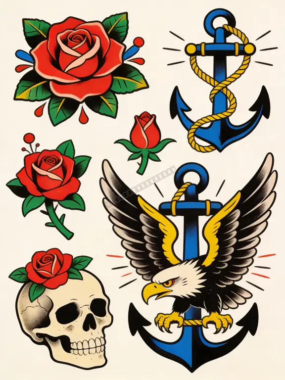 Traditional Tattoo Design reference image