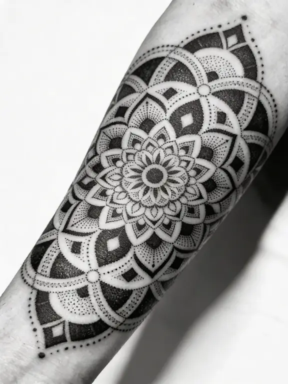 Dotwork Tattoo Design reference image