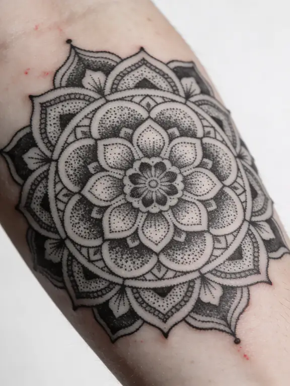 Dotwork Tattoo Design reference image