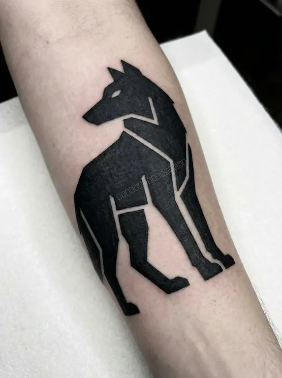 Blackwork Tattoo Design reference image