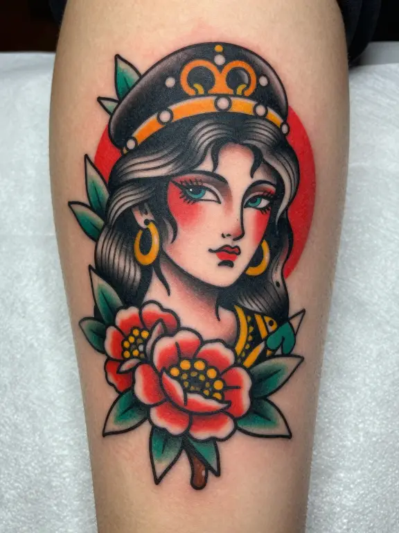 Neotraditional Tattoo Design reference image