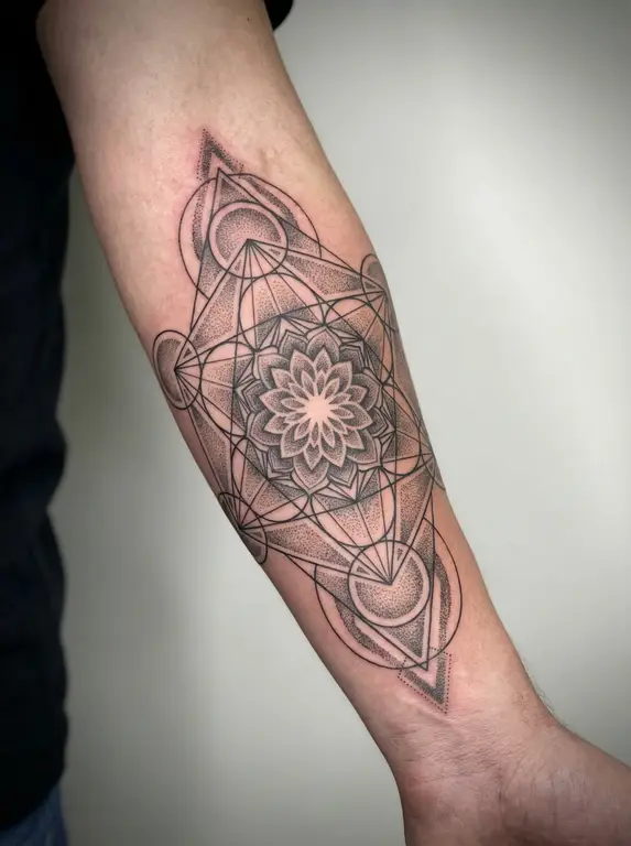 Geometric Tattoo Design reference image