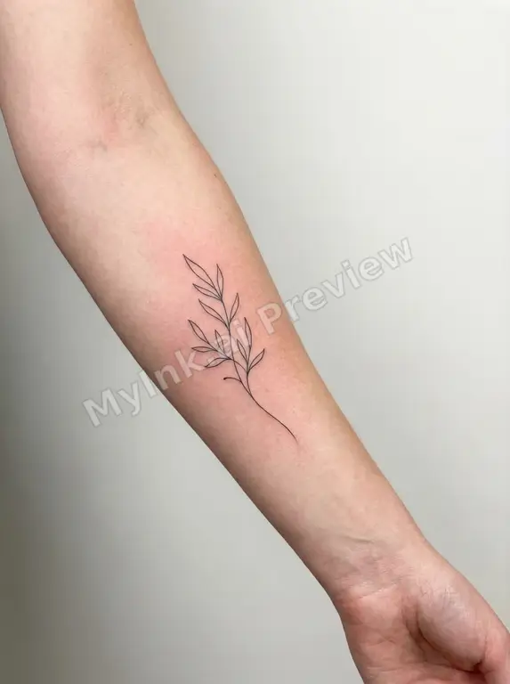 In minimalist tattoo style — Minimalist Tattoo Design reference image