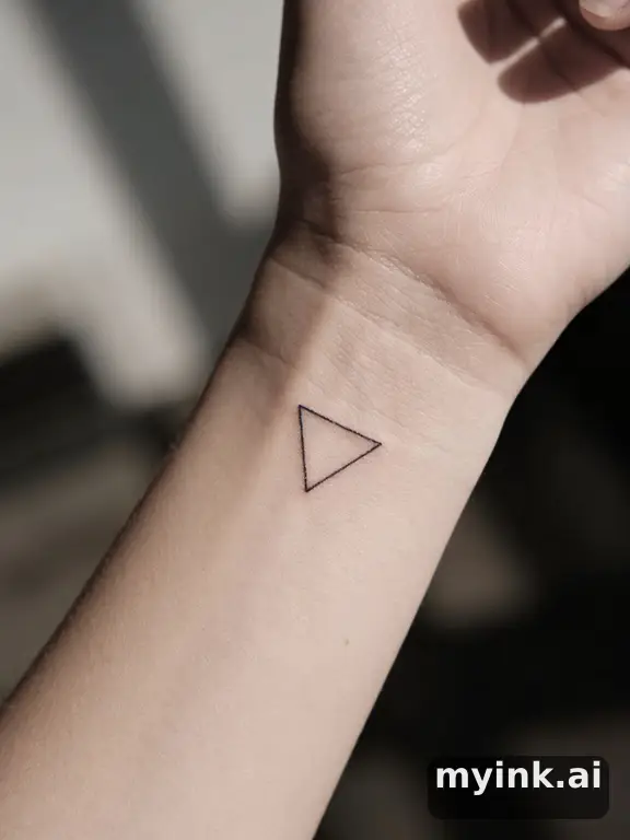 In minimalist tattoo style — Minimalist Tattoo Design reference image