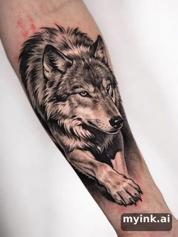 In realistic tattoo style — Realistic Tattoo Design reference image