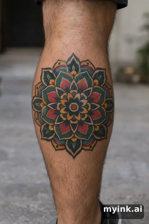 Mandala — Traditional Masculine Tattoo reference image